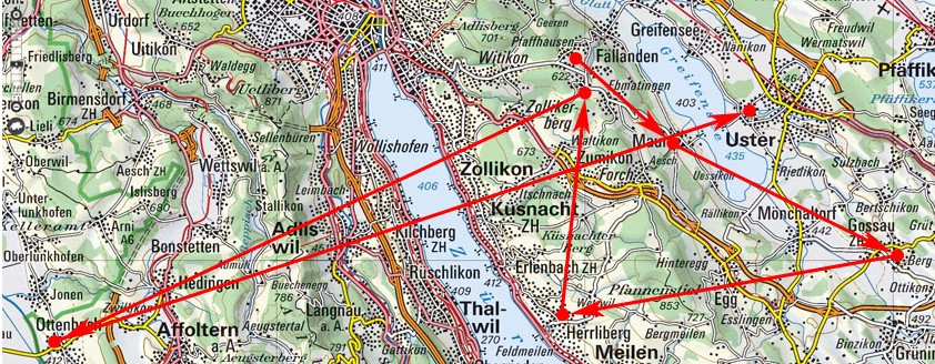 Frühere Wohnadressen