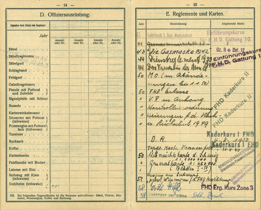 DB - Reglemente und Karten