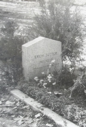 Grab von Erich Sutter-Hess Teheran 1940