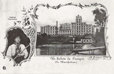 La Manifattura di Cuorgnè ca. 1901