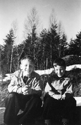 Ueli und Erich 1940er